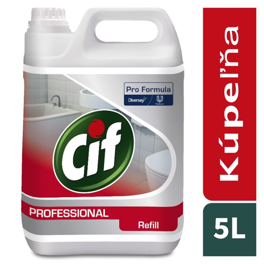 Cif Pro Formula Washroom 2x5L - Prostriedok na čistenie kúpeľní